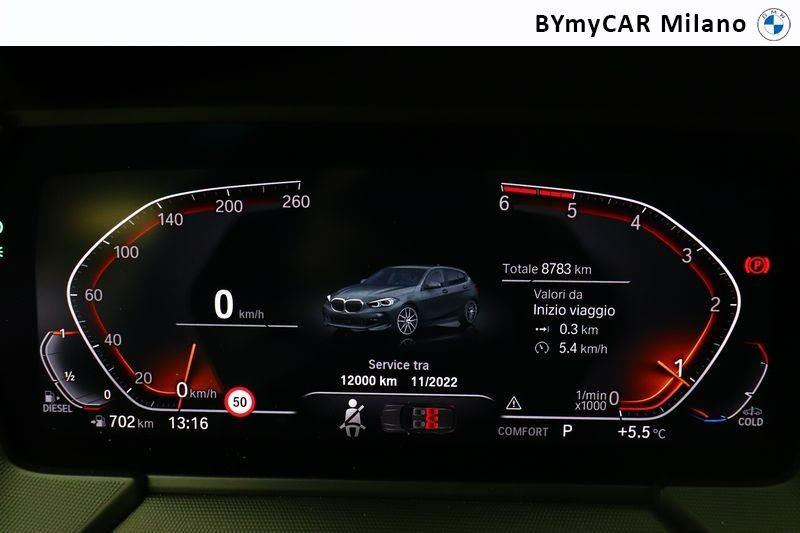 BMW Serie 1 116d Msport auto